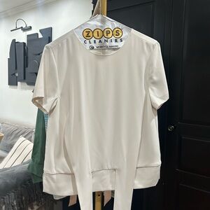 Elegant White Women's Blouse